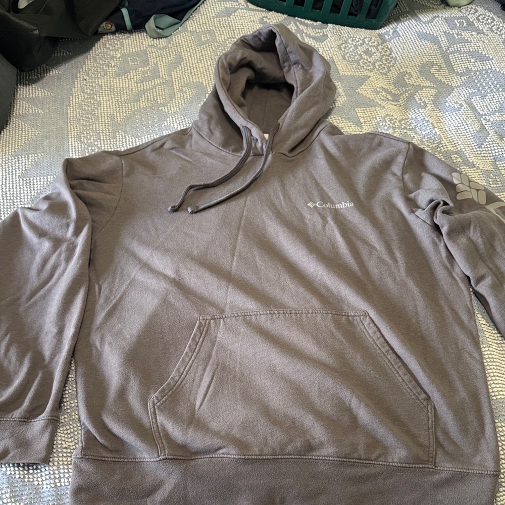Columbia Men's L Gray Hoodie